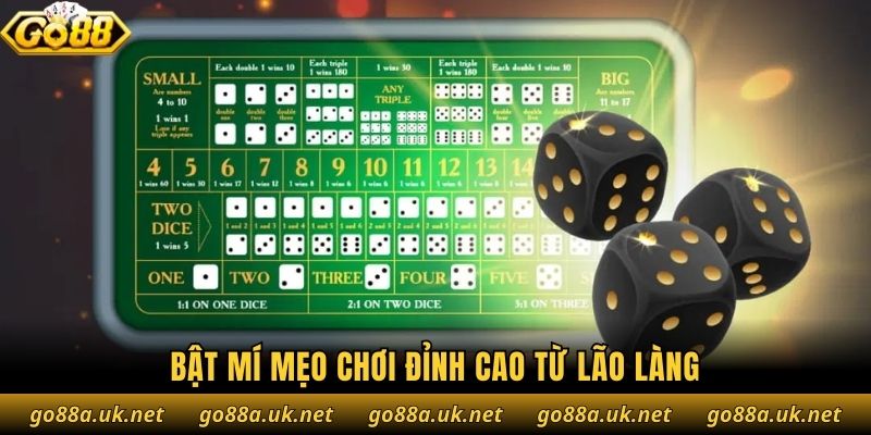 Bật mí mẹo chơi đỉnh cao từ lão làng