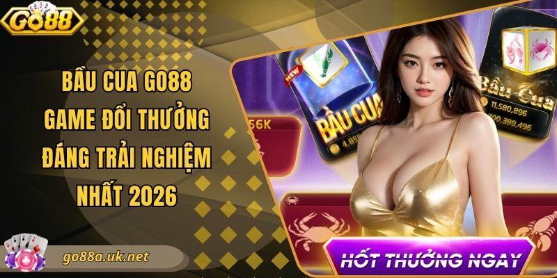 Bầu Cua Go88 - Game Đổi Thưởng Đáng Trải Nghiệm Nhất 2026