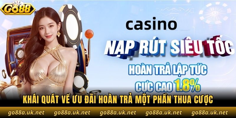 Khái quát về ưu đãi hoàn trả một phần thua cược